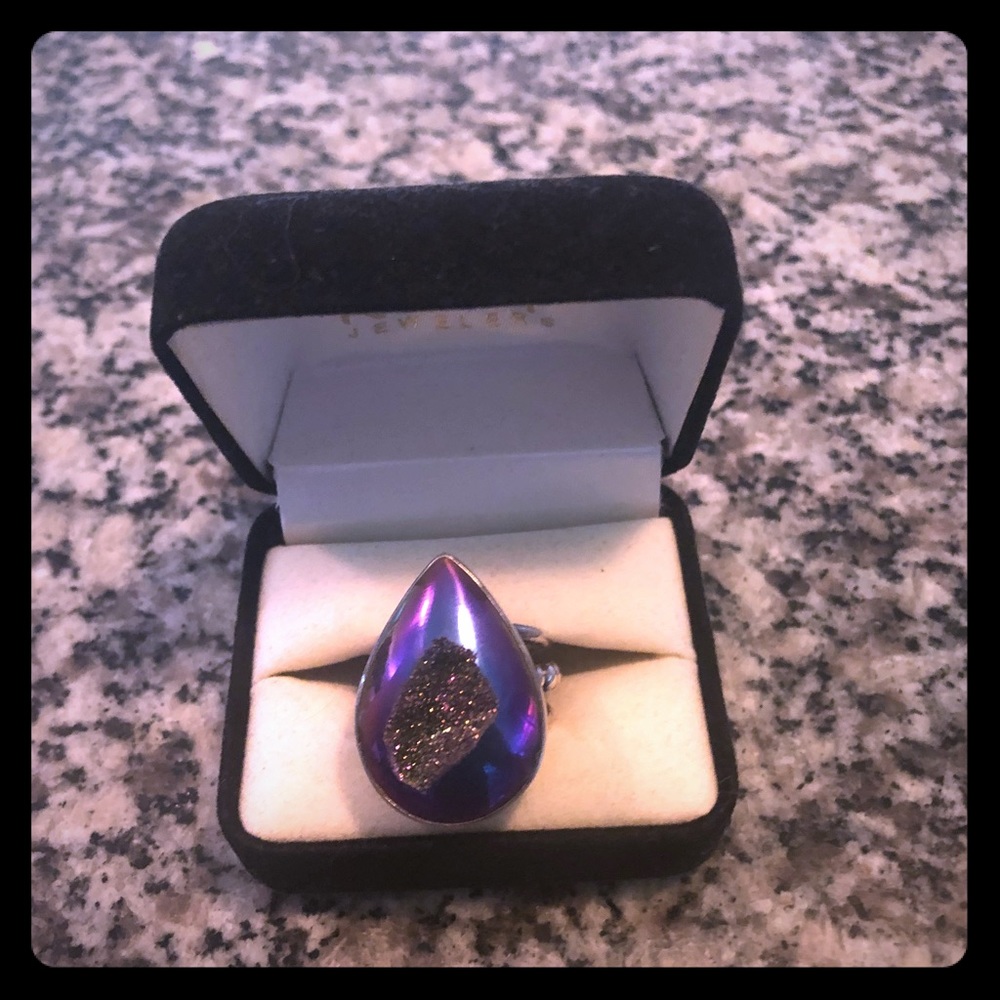 Druzy ring